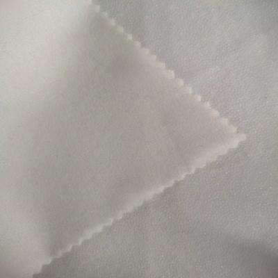 China China supplier 100% polyester PA double melt woven melt interlining, adhesive interlinings for sale