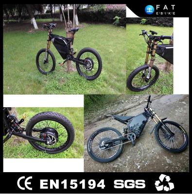 China 2016 Enduro High Speed full Suspension 5kw 5000w electric bike / electric bicycle for sale