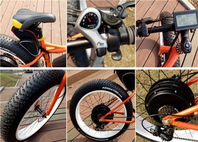 China KMC Chain / CHAOYANG Tire 60kph Defiant Electric Fat Bike With LCD Display for sale