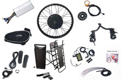 China 48v 500w Mountain Electric Bike Conversion Kit With Battery for sale