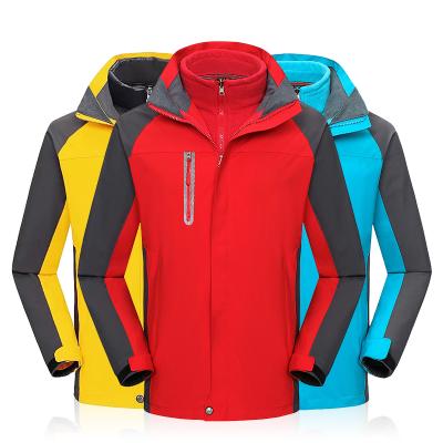 China Waterproof Fashionable Mens Anorak Clockwork Bomb 3 in 1 Winter Ski Jacket, Waterproof Shell Jacket with Fleece Hood for sale