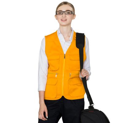 China Hot Multi-pocket Tool Anti-wrinkle Vest Factory Direct Working Vest for sale