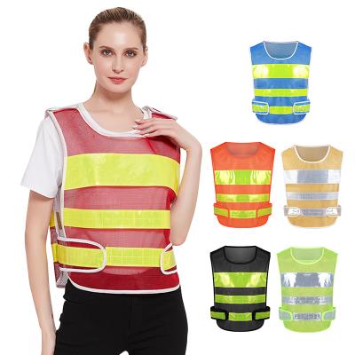 China Wholesale custom anti-shrink safety work clothing logo printing work uniform vest for sale