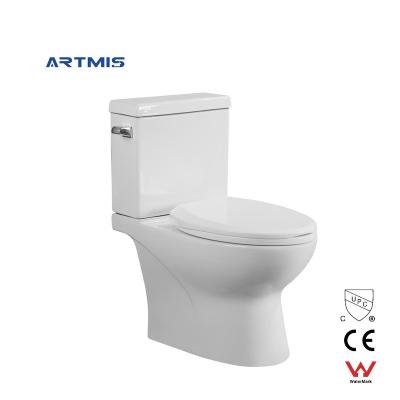 China Double-Flow WC Modern Sanitary Ware Rimless Type P Trap 2 Piece S Toilet Trap Bowl Australia Watermark Commode 2 IMAGE for sale