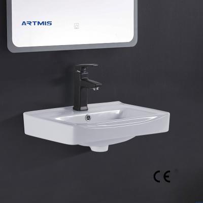 China Manufacturer Modern Professional Bathroom Furniture Wall Hung Basin Hanging Washbasin Bathroom Sink for sale