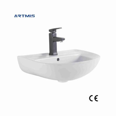 China Low Price Good Quality Modern Sanitary Ware Bathroom Sink Wall Hanging Wall Hung Basin Ceramic Sink for sale