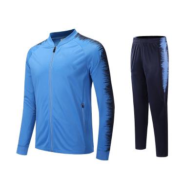 China 2022 New Arrival Cheap OEM Football Tracksuit Polyester Soccer Jackets Jacket Set for sale