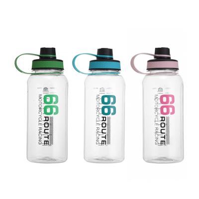 China Hot Viable Plastic Leakproof Sport Three Color Options Drinking Water Bottle from salesresport for sale