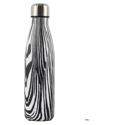 China Sustainable Sport 500ml Double Wall Custom Water Bottle Stainless Steel for sale