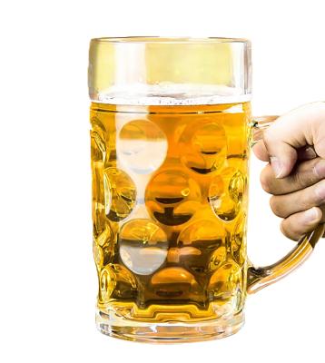 China New Classic/Postmodern Best Sellers 1000ml Beer Mugs With Handles for sale