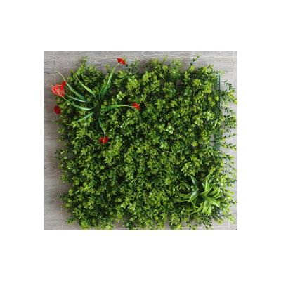 China Weather-Resistant Anti-Slip Fine Quality Faux Plant Garden Wall Landscape Decoration Home Plant Wall Panel for sale