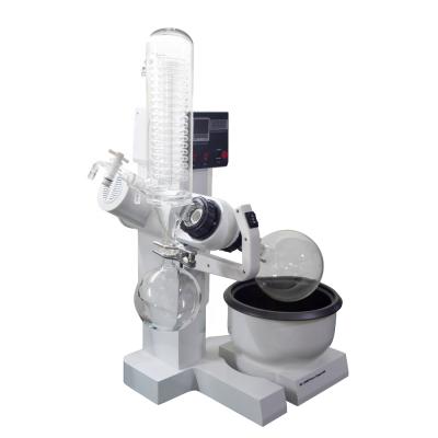 China Factory QLAB WTRE-02B 1L 2L 3L Mini Rotary Evaporator Rotovap With Industrial Refrigerator Extraction for sale