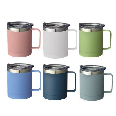 China Sustainable Wholesale Insulated Mug Stainless Steel Coffee Mug With Lid for sale