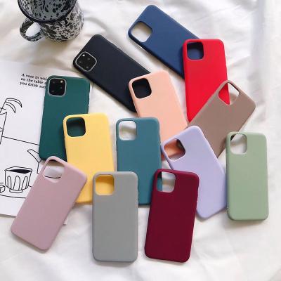 China Fashionable frosted tpu phone case for iphone 13 pro max colorful soft 1.5mm tpu phone case for iphone 13 for sale