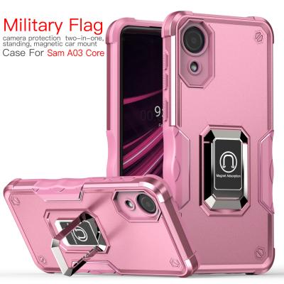 China Shockproof For Samsung S22 Wholesale Newcomers Ring Stand Phone Case For Samsung S21 Fe A03S A22 for sale