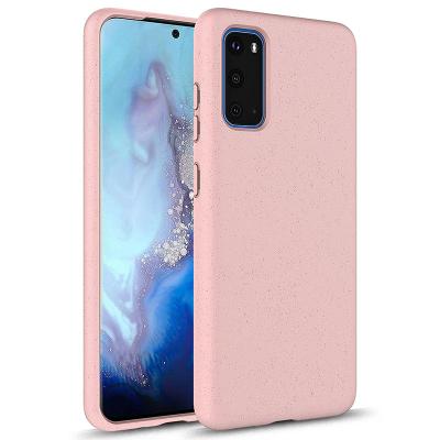 China Wholesale Fashionable Cell Phone Biodegradable Mobile Case For Samsung s20 Case Biodegradable Eco-Friendly Recyclable Plastic Case For S20+ for sale