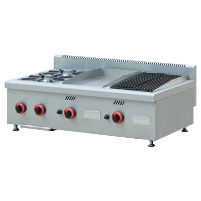 China Hotel Restaurant Kitchen Equipment Stainless Steel Gas Stove 2 Burner Gas Stove BN-2T-2 for sale