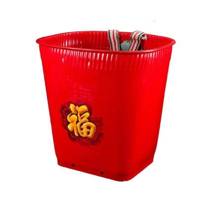 China Sturdy Good Quality Vegetable Durable Fruit Farm Use Large Plastic Basket Storage for sale