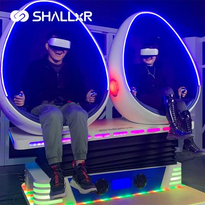 China ShallxR Metaverse Hot Sale 2 Aluminum 9d VR Seats/9D Virtual Reality Cinema Simulator Virtual Reality Simulation Rides for sale