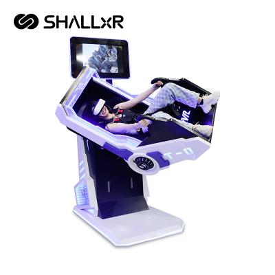 China Arcade Attractions Hot Sale VR 360 Degree Simulator VR Roller Coaster 9D Game Equipment for sale