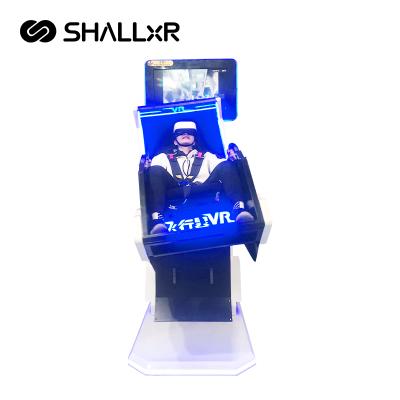 China Arcade Virtual Reality 9D VR 360 Roller Coaster Flight Cockpit Simulator for sale