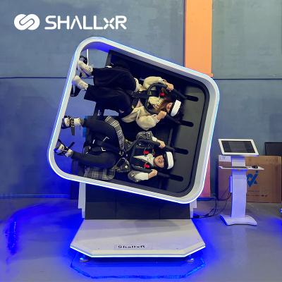 China Arcade ShallxR VR Rolling Roller Coaster Game Cinema Chair 9D VR Theme Park Solution for sale