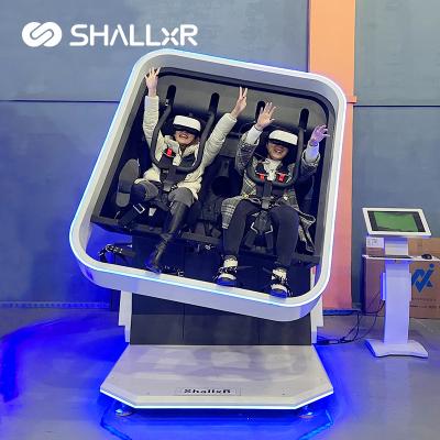 China Arcade ShallxR VR Theater Motion Chair XD 6D 9D 12D Cinema Equipment 360 Flight Simulator Seat Virtual Roller Coaster for sale