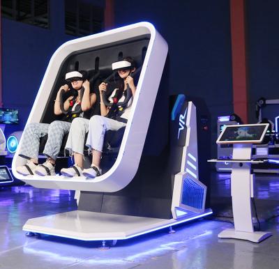 China Multiplayer Arcade 9D VR Game Machine Equipment Roller Coaster Simulator Virtual Reality for sale