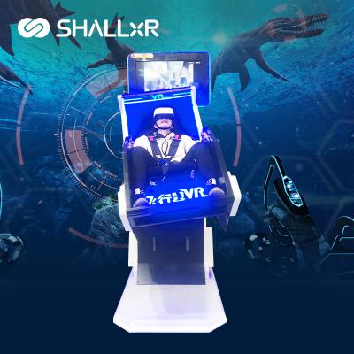 China Arcade ShallxR New Technology Amusement Park Big Budget Low Budget Earn Money 360 Degree Roller Coaster 9D Capsule VR Equipment for sale