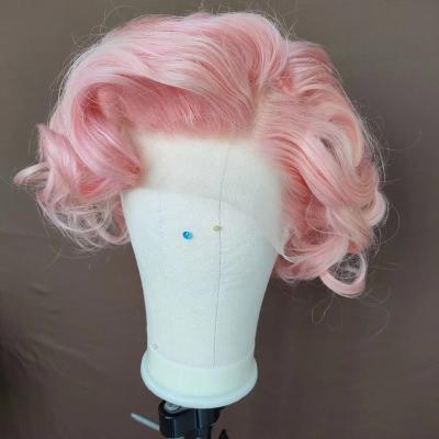 China Other Alia Wigs 13x4 Lace Frontal Wigs 13x4 Brazilian Short Cuy Curly Pixie Wig High Quality 100% Virgin Hair for sale