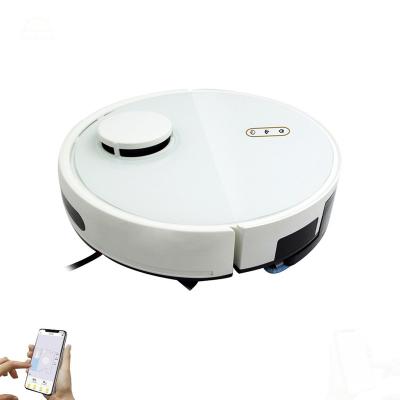 China Household High Tech Robot Sweeper Vacuum Cleaner With Cleaning Area Setting Stronger Navigation Power Laser LDS Robotic Aspirador for sale