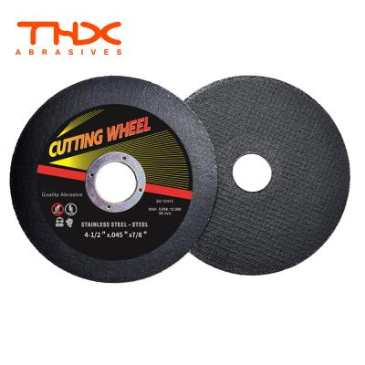 China Super Thin Iron Metal Abrasives Zirconia Corundum Cutting Wheel 4inch Disc 125 Stainless Steel For Grinding for sale