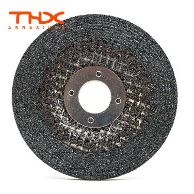 China High Quallity 4.5 inch ceramic fiber sanding flexible grinding flap disc for metal/steel for sale