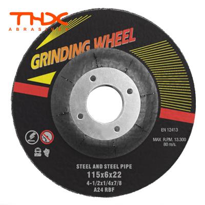 China Iron Metal Stainless Steel Long Life Fin Grinding Wheel Machinebrake Discs Flap Disc Grinding Stone,Very Fine Grit 4.5 Inch for sale