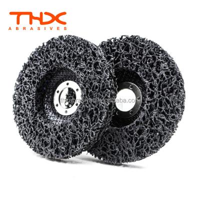 China High Efficiency Hawk Strip Disc Black Angle Grinder Metal Paint Removing Paint Removing Disc For Grinder for sale