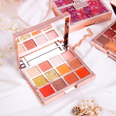 China Customized Cute And Colorful High Quality Waterproof Eyeshadow Palettes for sale