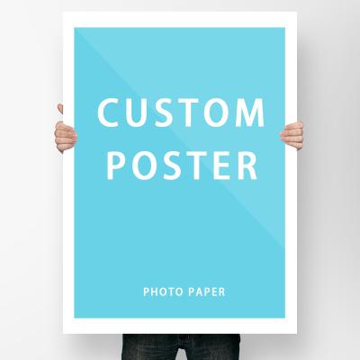 China Personalized Customization Office Classroom Decorative Wall Art Poster Multi Size Photo Paper Inspirational Inspirational Printing Poster for sale