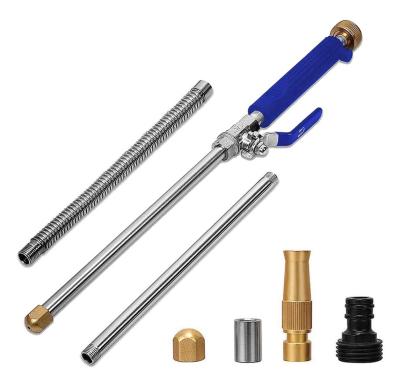 China High Pressure Power Washer Extension Wand, Hydro Jet Water Hose Nozzle for Gutter Patio Car Pet Window for sale