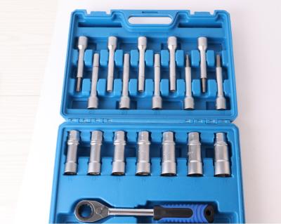 China 18pcs Auto Steering Hub Suspension Shock Absorber Strut Nut Remover Installer repair Socket Tool Set for sale