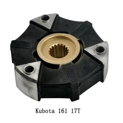 China Coupling Pump Assembly Kubota 161 Coupling Excavator 17T Pump Coupling Assy for sale