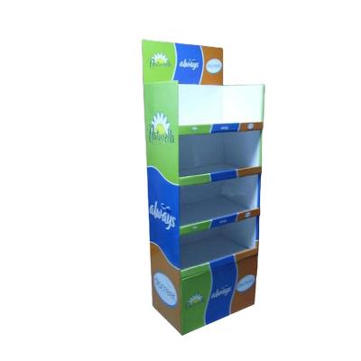 China Eco-friendly Manufacturing Hot Corrugated Exhibit Display Stand Cardboard Watch Display Stand for sale