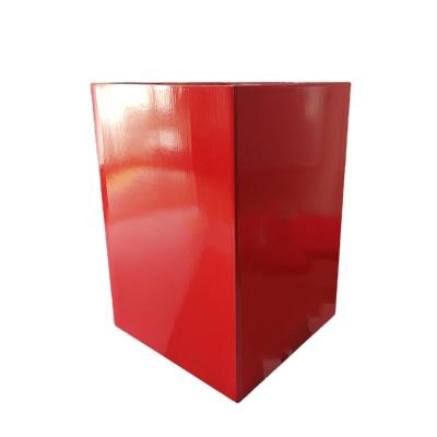 China Morden China Supplier Supermarket Cardboard Bins Corrugated Paper Clothing Display Racks For Retail for sale