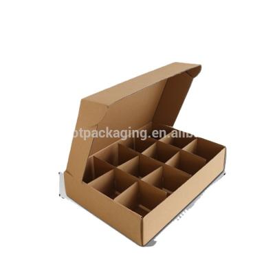 China Biodegradable Private Label Multi Cell Paper Box Custom Recycled Apple Material Fruit Packaging Boxes for sale