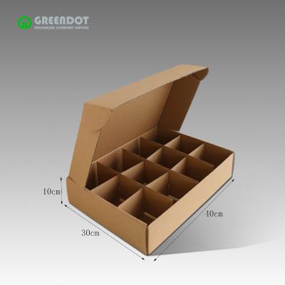 China Recycled Materials Gift Custom Recyclable Paper Packaging Designs Printing Folding Kraft Paper Box for sale