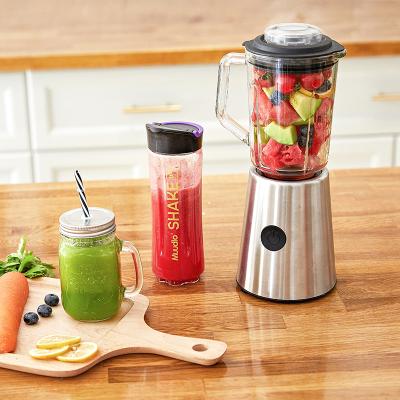 China Household Kitchen Custom Large Stainless Food Electric Fruit Heavy Duty Silver 6 Blade High Power Blender for sale