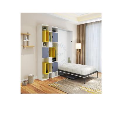 China Foldable foldable vertical murphy bed with fold up queen size table tall desk fold down far bottom fold on sale 900*1900 for sale