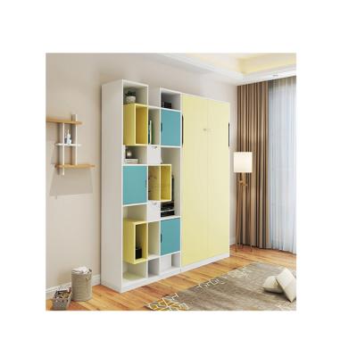 China modern design foldable luxury european leather electric ssystem cheap murphy bed for sale