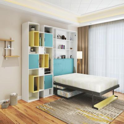 China Modern Design Self-Adjustable Motor Modern Design Electric Vertical Hidden Wall Bed Space Saving With Couch For Apartment for sale