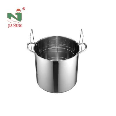 China High Quality Stored High Quality Stock Pot Stainless Steel Deep Material Soup Pot With Shelf for sale