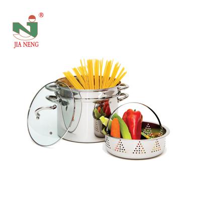 China Sustainable High Quality Noodle Pot , 4 Pcs / Noodle Large Pasta For Home Kitchen for sale